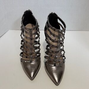 Mix No. 6 Metallic Cage Heels